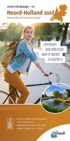 Fietskaart 13 Noord Holland zuid - Amsterdam en Kennemerland | ANWB Media