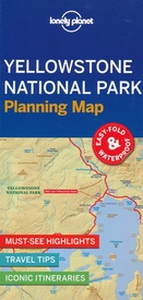 Wegenkaart - landkaart Planning Map Yellowstone National Park | Lonely Planet
