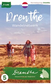 Wandelknooppuntenkaart 5 Wandelnetwerk Drenthe Staphorst - Meppel - Steenwijk - Havelte | Recreatieschap Drenthe