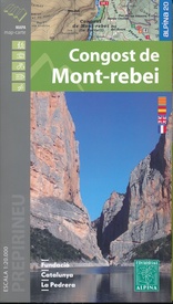 Wandelkaart 33 Congost de Mont-rebei | Editorial Alpina