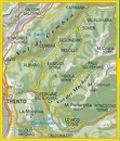 Wandelkaart 062 Altopiano di Pinè - Valli di Cembra e dei Mocheni | Tabacco Editrice