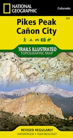 Wandelkaart 137 Topographic Map Guide Pikes Peak / Cañon City /CO | National Geographic