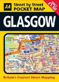 Stadsplattegrond Pocket map Glasgow  | AA Publishing