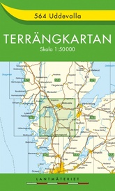 Wandelkaart - Topografische kaart 564 Terrängkartan Uddevalla | Lantmäteriet