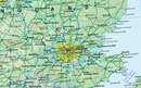 Wegenkaart - landkaart Pocket Map Britain | Collins
