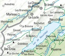Wandelkaart 08 Neuchâtel - Val de Travers - Murtensee, Zwitserse Jura | Kümmerly & Frey