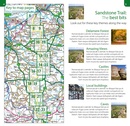 Wandelkaart Walking Cheshire's Sandstone Trail - 1:25,000 OS Map Book | Northern Eye Books