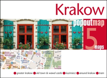 Stadsplattegrond Popout Map Popout Map Krakow | Compass Maps