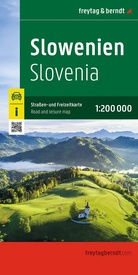 Wegenkaart - landkaart Slovenië | Freytag & Berndt