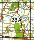 Topografische kaart - Wandelkaart 28A Hellendoorn | Kadaster