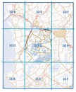Topografische kaart - Wandelkaart 10G Oudega | Kadaster