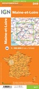 Wegenkaart - landkaart 721335 Maine-et-Loire | IGN - Institut Géographique National