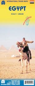 Wegenkaart - landkaart Egypt - Egypte | ITMB