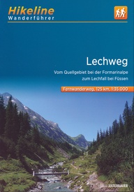 Wandelgids Hikeline Lechweg | Esterbauer