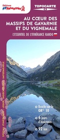 Wandelkaart GR10 Au coeur des massifs de Gavarnie et du Vignemale | FFRP