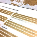 Scratch Map Europe travel edition | 30 x. 42 cm | Maps International