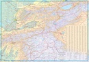 Wegenkaart - landkaart Turkmenistan - Tadzjikistan - Kirgizië, Turkmenistan, Tajikistan and Kyrgyzstan | ITMB