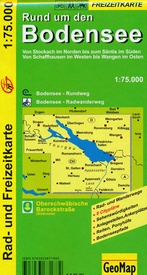 Wandelkaart - Fietskaart 44028 Rund um den Bodensee | GeoMap