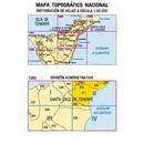 Topografische kaart 1092-II Candelaria | CNIG - Instituto Geográfico Nacional