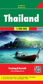 Wegenkaart - landkaart Thailand | Freytag & Berndt