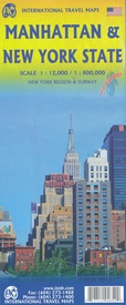 Stadsplattegrond Manhattan & New York State | ITMB