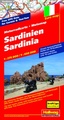 Wegenkaart - landkaart Motomap Motorkaart Sardinië - Sardinie | Hallwag