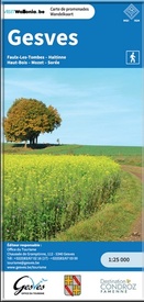 Wandelkaart Gesves | NGI - Nationaal Geografisch Instituut