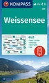 Wandelkaart 060 Weissensee | Kompass