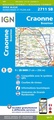 Wandelkaart - Topografische kaart 2711SB Craonne - Beaurieux | IGN - Institut Géographique National