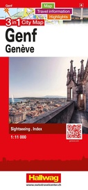 Stadsplattegrond Genève | Hallwag