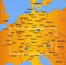 Wegenkaart - landkaart 2 Duitsland zuid - Zwitzerland - Oostenrijk | ANWB Media