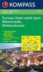 Wandelkaart 2082 Böhmerwald-Moldaustausee CZ/D | Kompass