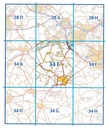 Topografische kaart - Wandelkaart 34E Haaksbergen | Kadaster