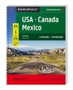 Wegenatlas USA Canada Mexico 2026 -2027 | Ringband | A4-Formaat | Rand McNally | Freytag & Berndt