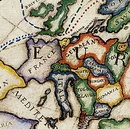 Historische wereldkaart Eastern hemisphere - oostelijk halfrond, 51 x 46 cm | National Geographic