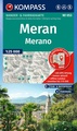 Wandelkaart 053 Meran - Merano | Kompass