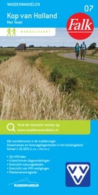 Wandelkaart 07 Kop van Noord Holland - Texel Waddenwandelen | Falk