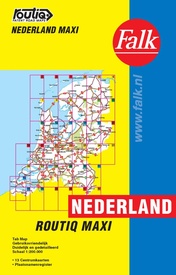 Wegenkaart - landkaart Routiq autokaart Nederland Maxi Tab Map | Falk