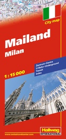 Stadsplattegrond City Map Milaan - Milan | Hallwag