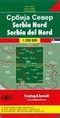 Wegenkaart - landkaart Noord Servië - Serbien Noord | Freytag & Berndt