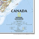 Wandkaart Canada, 97 x 82 cm | National Geographic Wandkaart Canada, 97 x 82 cm | National Geographic