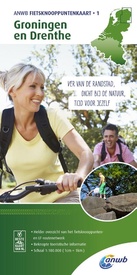 Fietskaart 1 Knooppuntenkaart Groningen en Drenthe | ANWB Media