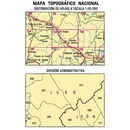 Topografische kaart 125 MT50 As Nogais | CNIG - Instituto Geográfico Nacional1