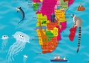 Kinderwereldkaart Children's World Map, 92 x 61 cm | HarperCollins