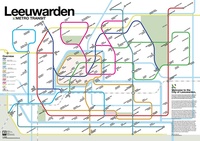 Leeuwarden Metro Transit Map - Metrokaart
