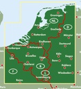 Wegenkaart - landkaart Benelux | Freytag & Berndt
