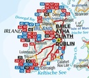 Wandelgids 5988 Kompass Wanderführer Irland und Nordirland - Ierland en Noord Ierland | Kompass