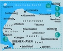 Wandelkaart 400 Bremerhaven Cuxhaven | Kompass