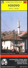 Wegenkaart - landkaart Kosovo | ITMB