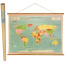 Vintage wereldkaart World Map | Rex London